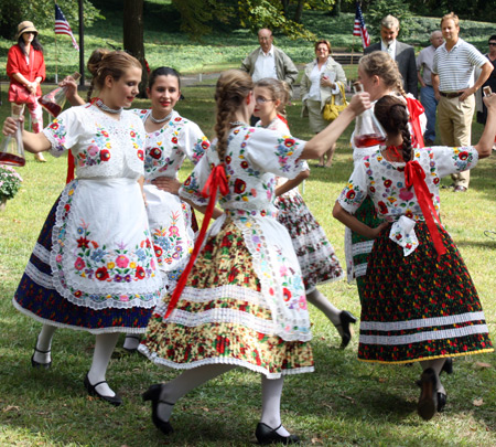 Csardas Youth Ensemble dancers