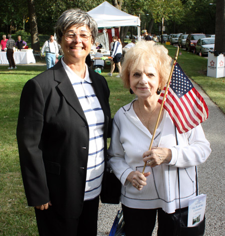 Judge Diane Karpinski and Irene Morrow