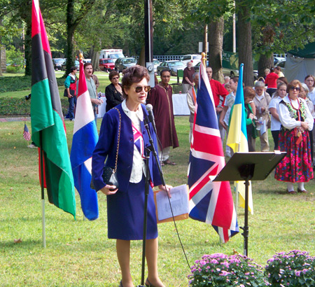 Cleveland Cultural Garden Federation Executive Secretary Mary Hamlin