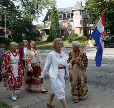 Parade of Flags at One World Day in Cleveland Cultural Gardens 2010