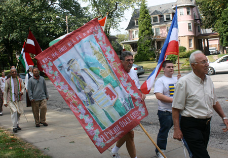 Parade of Flags at One World Day in Cleveland Cultural Gardens 2010