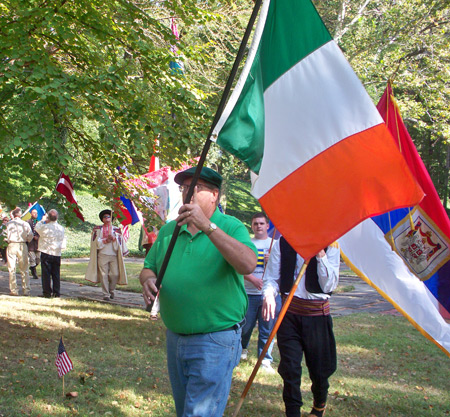 Parade of Flags at One World Day in Cleveland Cultural Gardens 2010