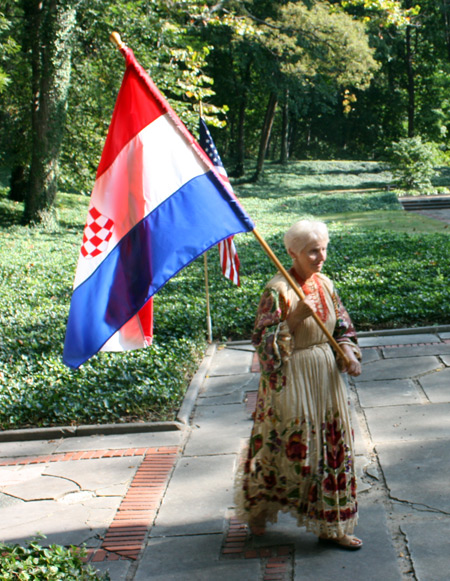 Parade of Flags at One World Day in Cleveland Cultural Gardens 2010