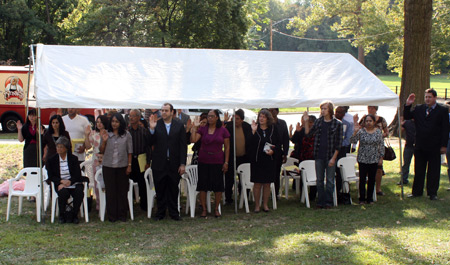 Swearing in of new citizens