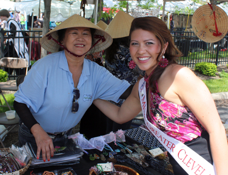 Gia Hoa Ryan and Miss Greater Cleveland