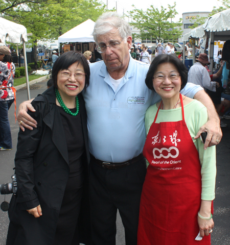 Margaret Wong, Joe Meissner and Cecilia Wong