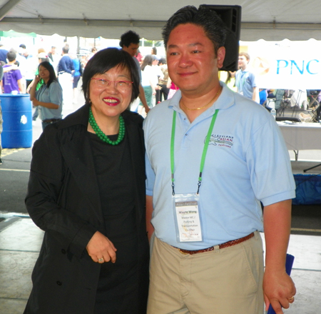 Margaret Wong and Wayne Wong