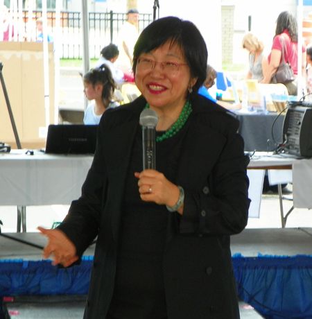 Margaret Wong speaking