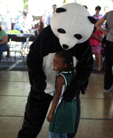 The Panda makes a friend
