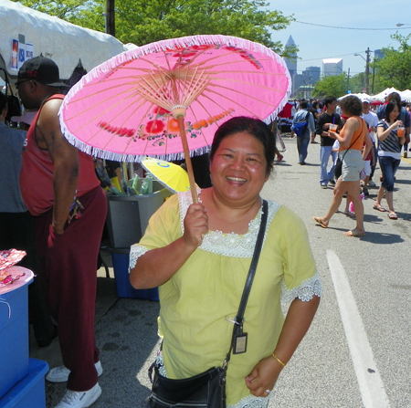 Parasol to keep the sun away