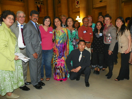 Group at Asian Pacific-American Heritage Day