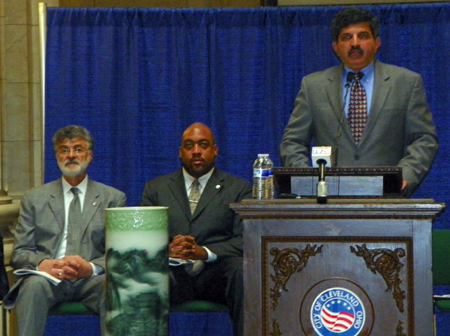 Mayor Jackson, Blaine Griffin and Michael Sreshta