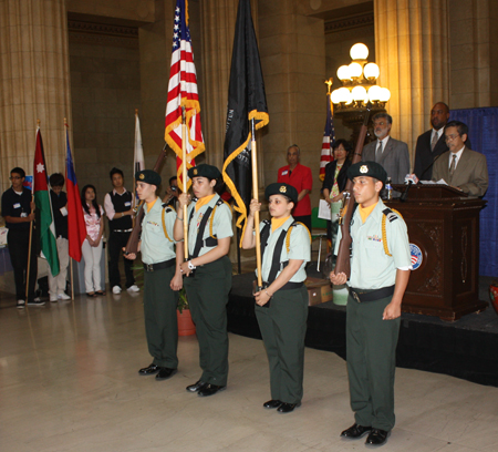 Lincoln West High School Color Guard