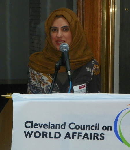 Ms Eva Mohamed Ali Hasan from Bahrain