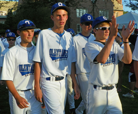 Parade of young athletes at the 2011 Continental Cup