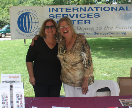ISC Executive Director Karin Wishner and Board member Susan Lohwater