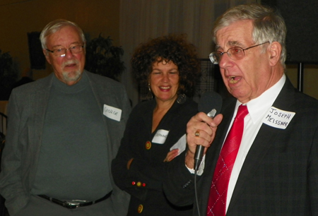 George and Stephanie Hrbek with Joe Meissner