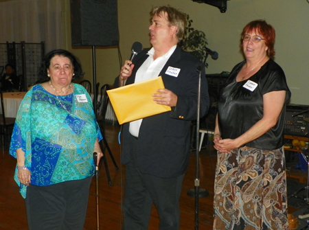 Pat Hanson, Dan Hanson and Debbie Hanson