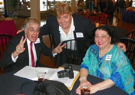 Joe Meissner with Dan and Pat Hanson