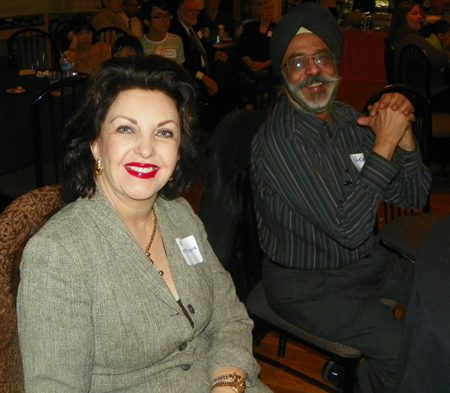 Maria Pujana and Paramjit Singh