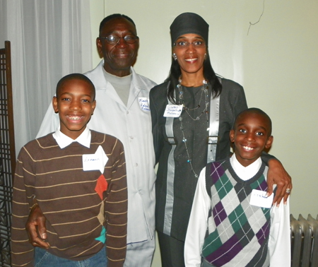 Minister Roland and Sister Jacqueline Muhammad and family