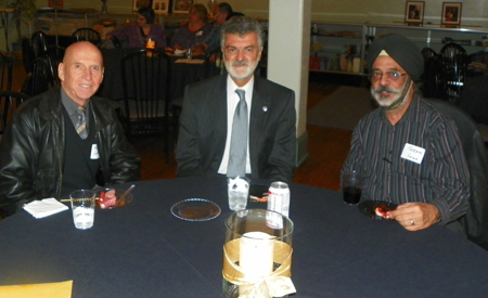 Ray Saikus, Mayor Frank Jackson and Paramjit Singh