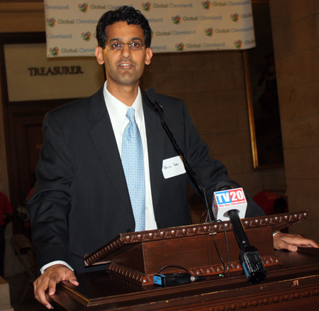 Global Cleveland Board Chairman Baiju Shah 