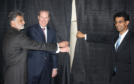 Unveiling of Sister City wall in Cleveland