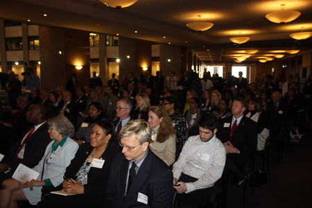 Audience at Global Cleveland launch