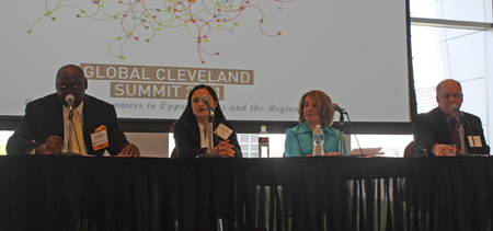 Global Cleveland Summit panel