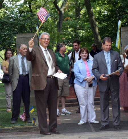 Alex Machaskee, Sheila Murphy Crawford and Dick Russ