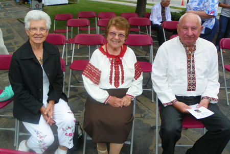 Wira Rajca, Faye Sywij and Michael Napora