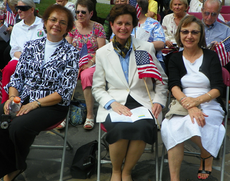 Fran Burik, Laurel Tombazzi and Mary Ann Kovach