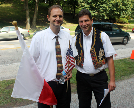 Gary Kotlarsic from the Polish Garden and Lex Machaskee from the Serbian Garden