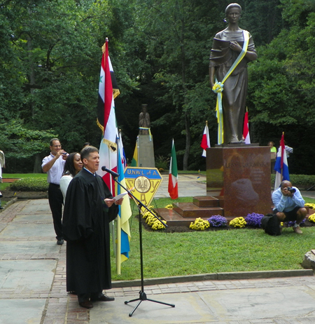 Judge Christopher A. Boyko in Ukrainian Garden