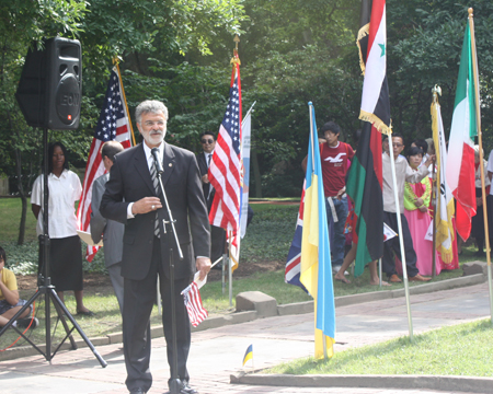 Cleveland Mayor Frank Jackson at One World Day 2011