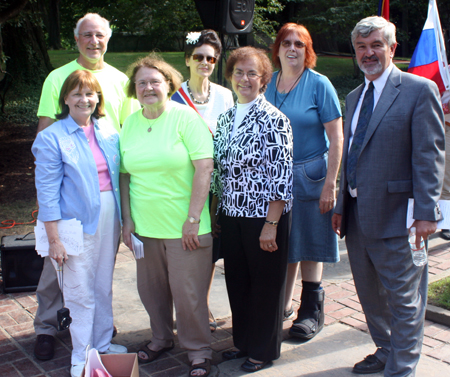 One World Day Committee - Sheila Murphy Crawford, Rich Crepage, Anda Cook, Mary Hamlin, Fran Burik, Debbie Hanson and Paul Burik