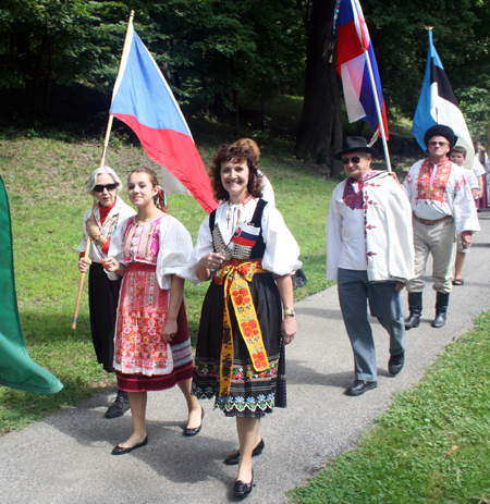 Czech marchers in One World Day Parade