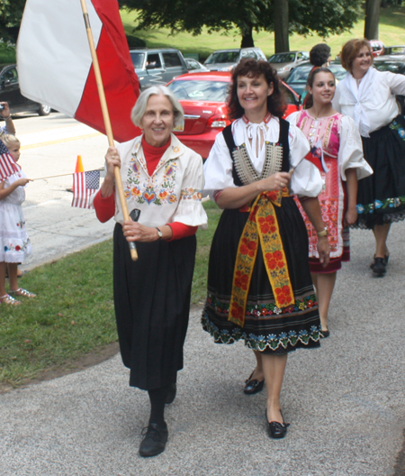 Czech marchers in One World Day Parade