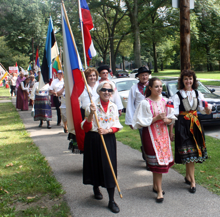 Czech marchers in One World Day Parade