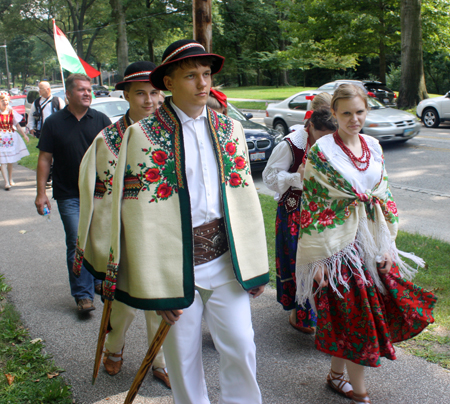 Polish marchers 
