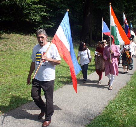 Rusin Flag in One World Day Parade