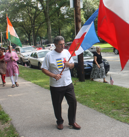 Rusin Flag in One World Day Parade