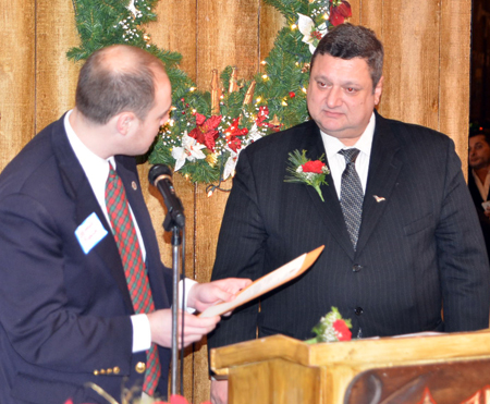 George Brown from Senator Rob Portman's office and Pierre Bejjani