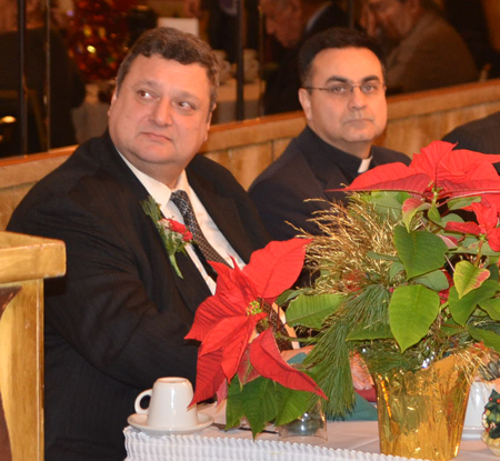 Pierre Bejjani and Fr. Toufic Nasr