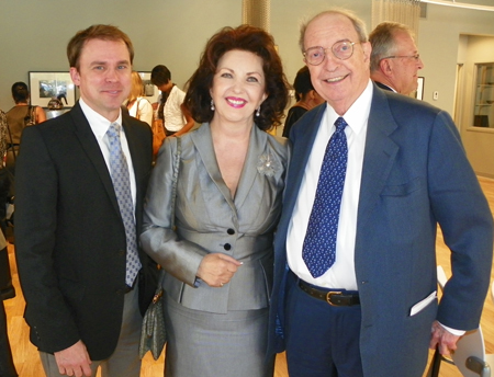 Neil Mohney, Maria Pujana and Albert Ratner