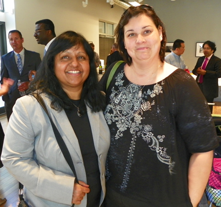 Radhika Reddy and Suzanne Adams