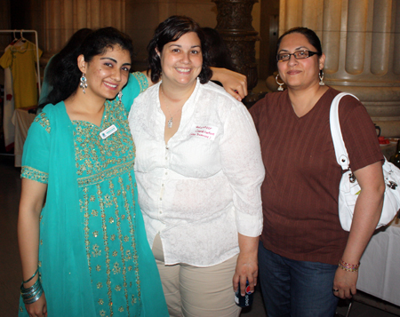 Arooj Ashraf, Suzanne Adams and Amtul Rahman