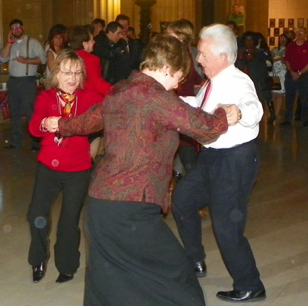 Russian folk dances at Cleveland City Hall