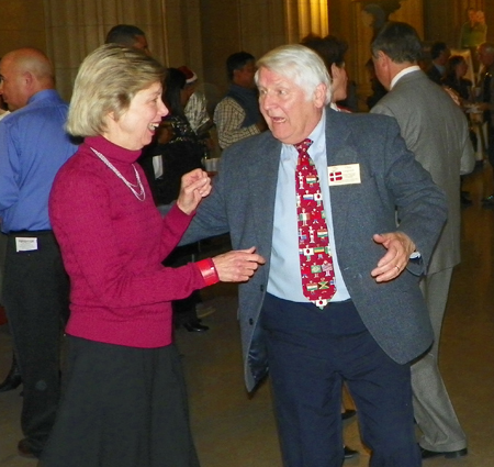 Russian folk dances at Cleveland City Hall